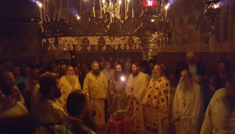 Η εορτή του Αγίου Αρτεμίου στην Ι. Μονή Αγίων Πάντων Πατρών (ΦΩΤΟ)