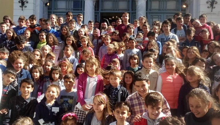 Αγιασμός για την έναρξη των κατηχητικών σχολείων της Ι. Μ. Χίου (ΦΩΤΟ)