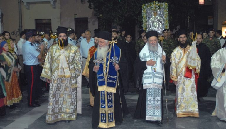 Η Χαλκίδα υποδέχθηκε την Μεγάλη Παναγιά από τη Θήβα (ΦΩΤΟ)