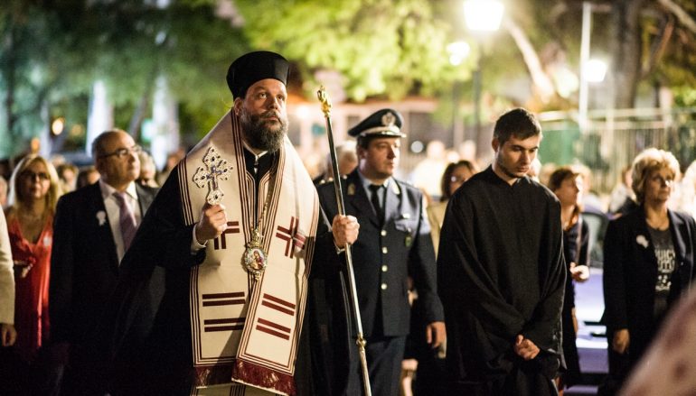 Μεθέορτος Αρχιερατικός Εσπερινός του Αγ. Κυπριανού στο Ν. Ηράκλειο (ΦΩΤΟ)