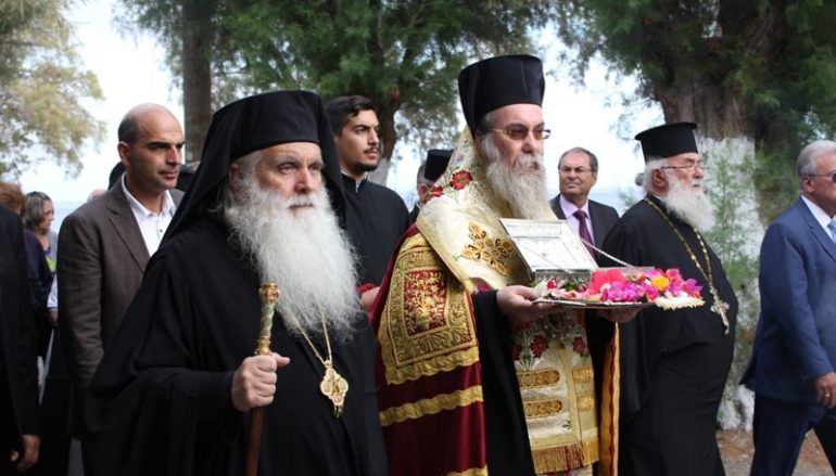Λείψανο του Οσίου Λουκά του Ιατρού υποδέχθηκε η Ι. Μ. Κισάμου (ΦΩΤΟ)