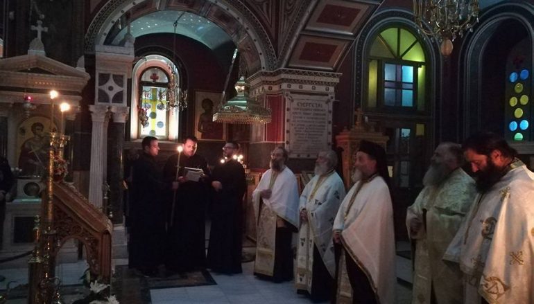 Αγρυπνία του Οσίου Γεωργίου του Καρσλίδη στην Τρίπολη (ΦΩΤΟ)