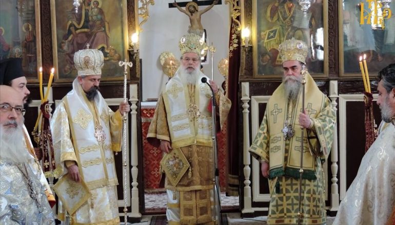 Πολυαρχιερατικό Συλλείτουργο για τον Άγιο Δαμασκηνό τον Στουδίτη στην Άρτα