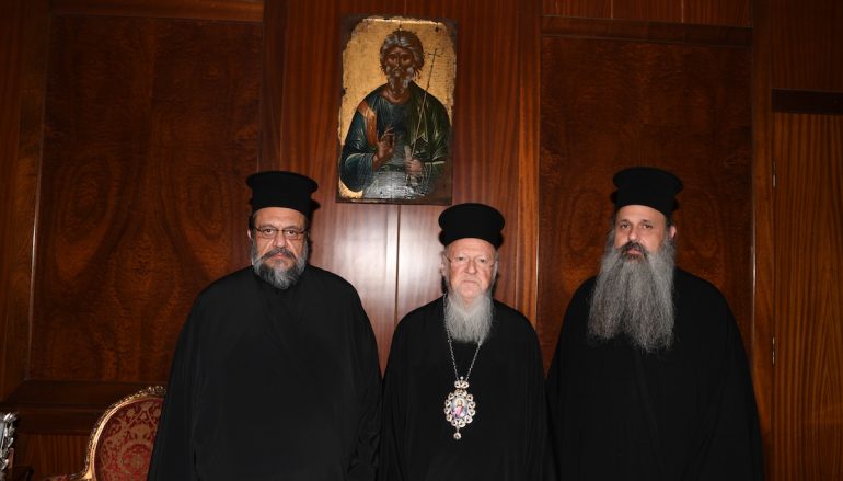 Οι Μητροπολίτες Μεσσηνίας και Σταγών στο Φανάρι (ΦΩΤΟ)