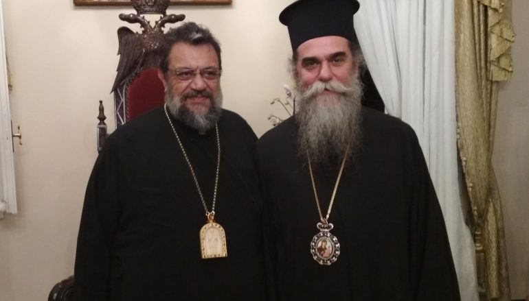 Ευχές στον εορτάζοντα Μητροπολίτη Μεσσηνίας (ΦΩΤΟ)