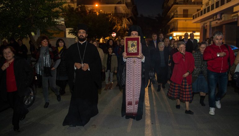 Την Παναγία Χρυσοκελλαριώτισσα υποδέχθηκε η Καλαμάτα (ΦΩΤΟ)