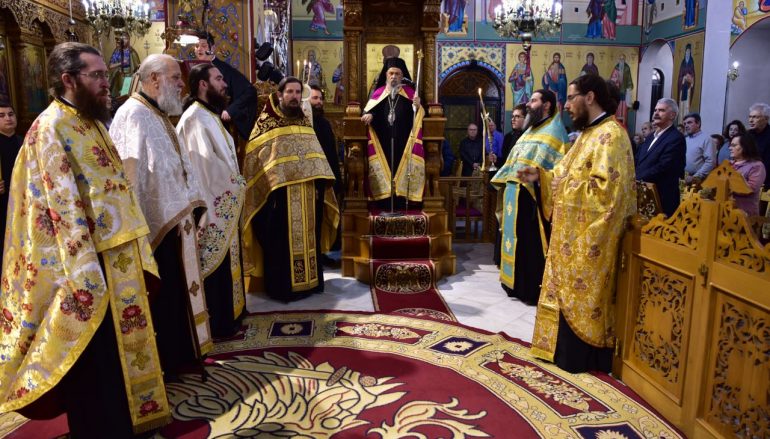 Εσπερινός των Εισοδίων της Θεοτόκου στην Ι. Μ. Λαρίσης (ΦΩΤΟ)