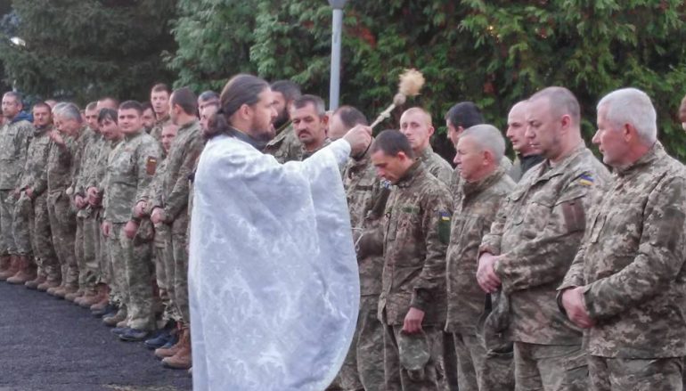 Κληρικοί τέλεσαν Αγιασμό σε στρατόπεδα της Υπερκαυκασίας (ΦΩΤΟ)