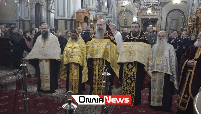 Εσπερινός του Αγίου Σπυρίδωνος στο Μεσολόγγι (ΦΩΤΟ)