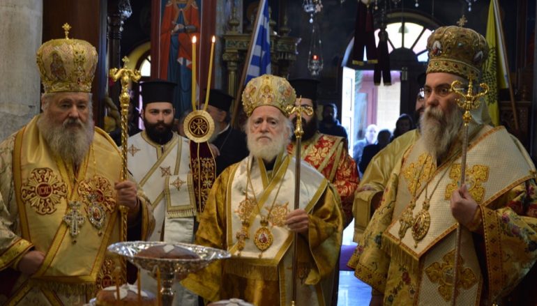 Λαμπρός εορτασμός του Αγίου Σπυρίδωνος στην Κίσαμο (ΦΩΤΟ)