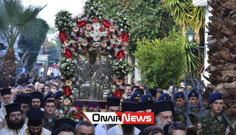 Τον Πολιούχο του Άγιο Σπυρίδωνα τίμησε το Μεσολόγγι (ΦΩΤΟ)