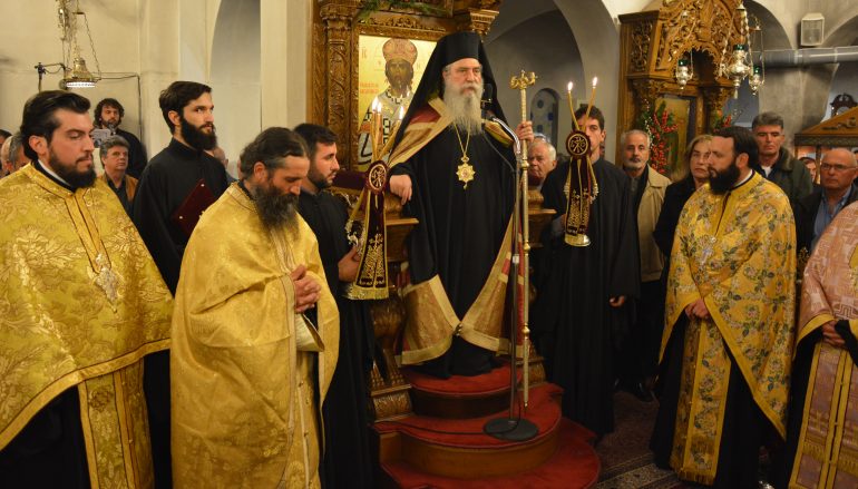 Τον Άγιο Λεόντιο πανηγυρίζει η γενέτειρά του Μονεμβασία (ΦΩΤΟ)