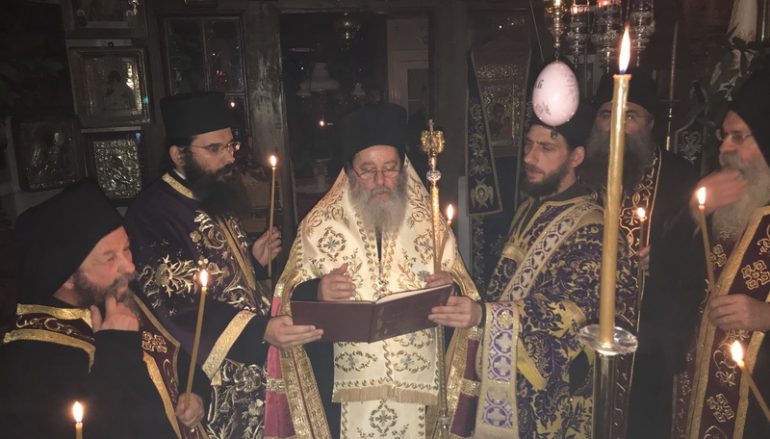 Στο Άγιον Όρος ο Επίσκοπος Κερνίτσης Χρύσανθος (ΦΩΤΟ)
