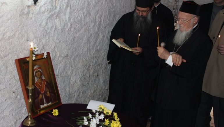 Ο Οικ. Πατριάρχης στην φυλακή της Αγ. Βαρβάρας στην Νικομήδεια (ΦΩΤΟ – ΒΙΝΤΕΟ)