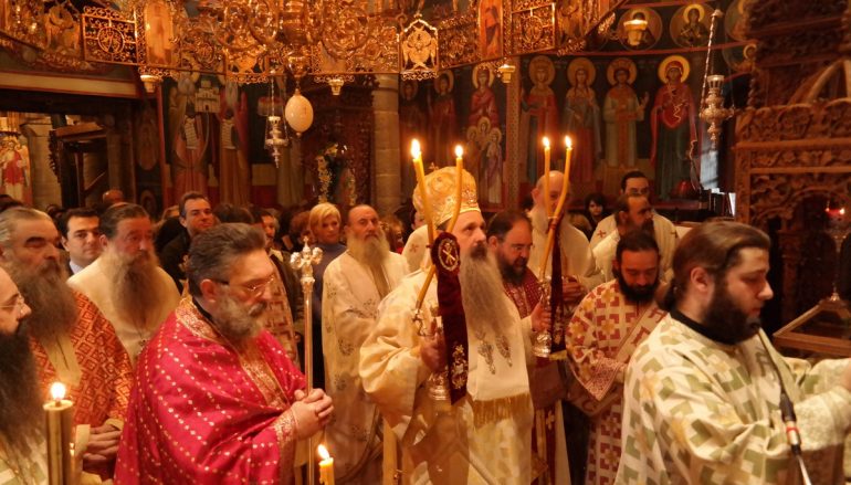 Πανηγύρισε η Ιερά Μονή Αγίου Στεφάνου Μετεώρων (ΦΩΤΟ)