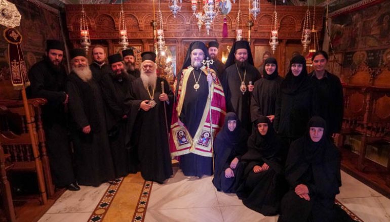 Επίσκεψη των Μητροπολιτών Βινίτσης και Ζιτόμερ στην Ι. Μ. Βεροίας (ΦΩΤΟ)