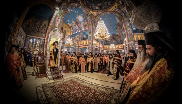 Μέγας Εσπερινός των Χριστουγέννων στη Νέα Ιωνία (ΦΩΤΟ)