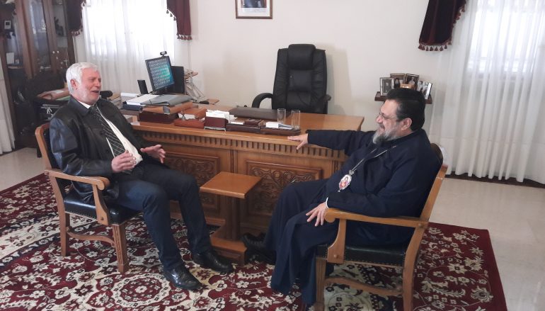 Στον Μητροπολίτη Μεσσηνίας ο Περιφερειάρχης Πελοποννήσου (ΦΩΤΟ)