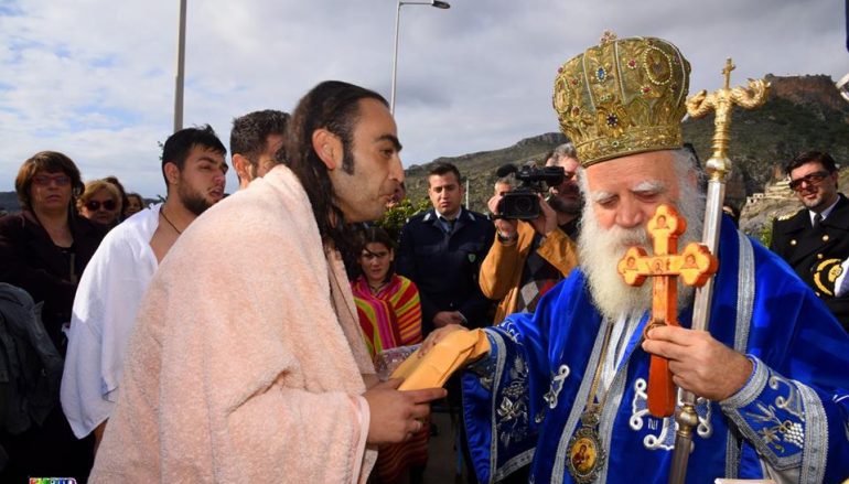 Η Δεσποτική εορτή των Θεοφανείων στα Κύθηρα (ΦΩΤΟ)