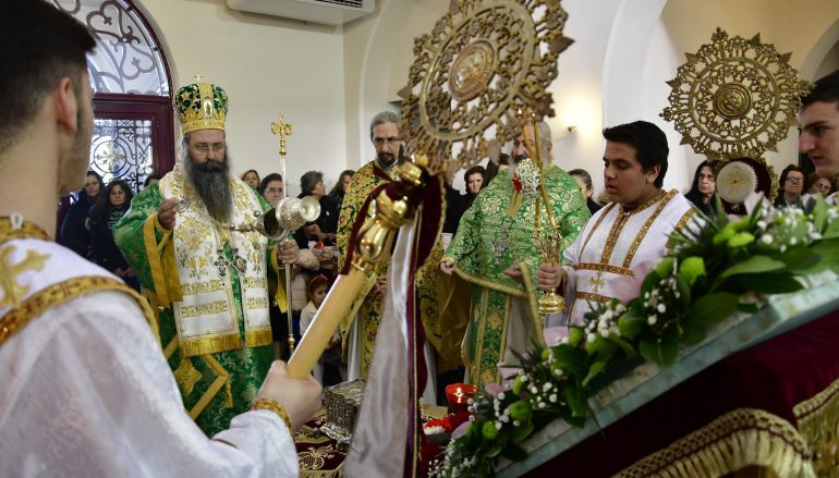 Η εορτή του Αγίου Ευθυμίου στην Κατερίνη (ΦΩΤΟ)