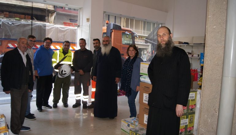 Τρόφιμα και είδη πρώτης ανάγκης στο Κοινωνικό Παντοπωλείο της Ι. Μ. Κίτρους
