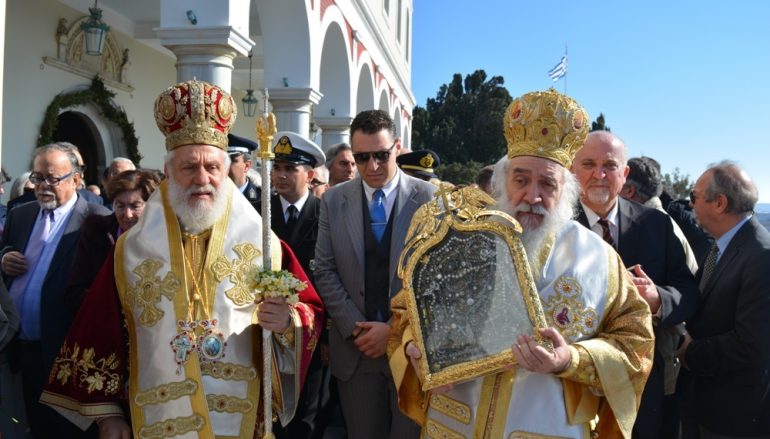 Η Τήνος εόρτασε την Εύρεση της Ιεράς Εικόνος της Μεγαλόχαρης (ΦΩΤΟ)