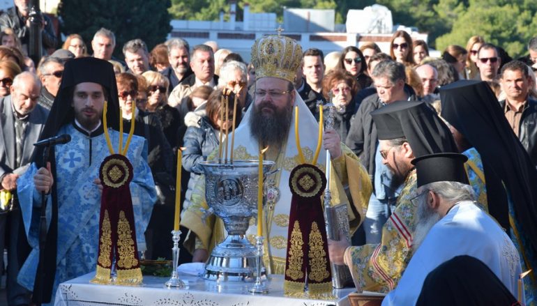Τα Άγια Θεοφάνεια στην Ι. Μονή του Τιμίου Προδρόμου Μακρυνού (ΦΩΤΟ)