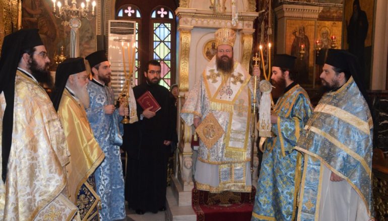 Κυριακή μετά των Φώτων στον Ι. Ναό του Αγίου Μηνά Σαλαμίνος (ΦΩΤΟ)