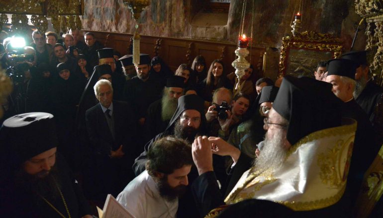 Κουρά Μοναχού από τον Μητροπολίτη Πατρών στην Ι. Μονή Αγ. Πάντων Τριταίας