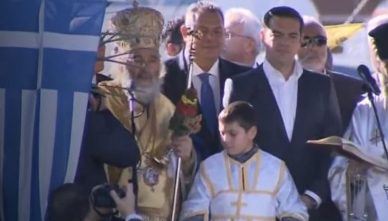 Θεοφάνεια στην Κάλυμνο παρουσία του Πρωθυπουργού Αλ. Τσίπρα (ΦΩΤΟ)