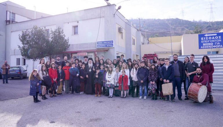 Επίσκεψη του Μητροπολίτη Παντελεήμονα στο Νοσοκομείο Βεροίας (ΦΩΤΟ)