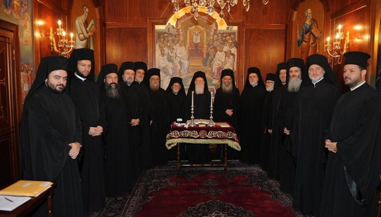 Αρχιερατικές εκλογές στην Αγία και Ιερά Σύνοδο του Οικ. Πατριαρχείου