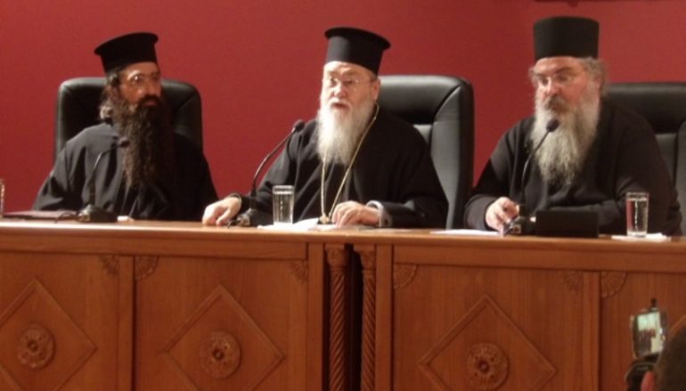 Ομιλία του Αρχιμ. Βαρνάβα Γιάγκου στην Ι. Μ. Κορίνθου (ΦΩΤΟ)