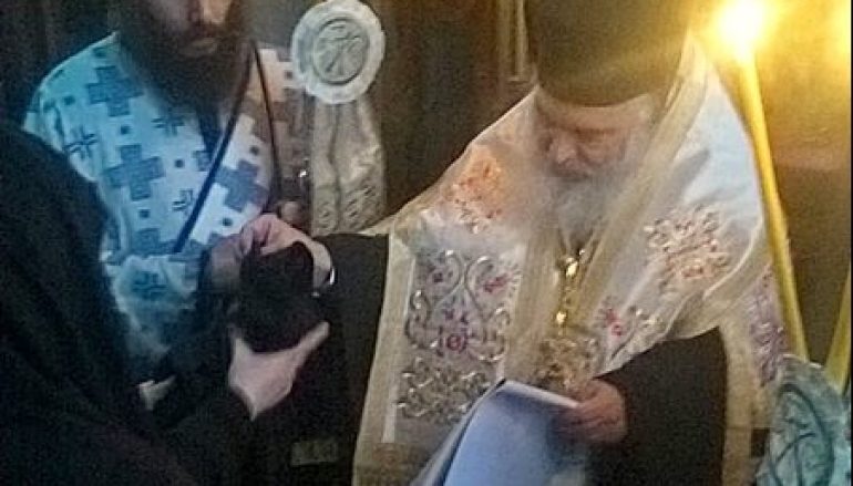 Μοναχική κουρά στην Ι. Μονή Αγίου Ιλαρίωνος Προμάχων (ΦΩΤΟ)