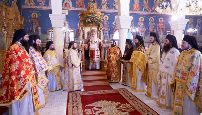 Πανηγύρισε o Ιερός Ναός του Αγίου Φωτίου Βεργίνης (ΦΩΤΟ)