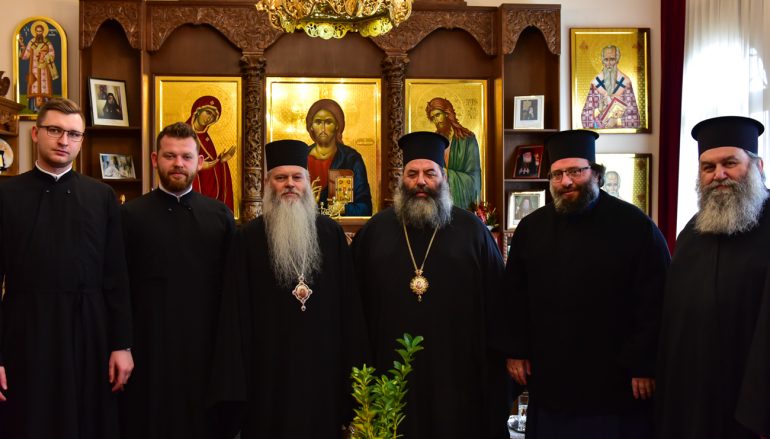 Επίσκεψη του Μητροπολίτη Λότζ και Πόζναν στην Ι. Μ. Λαγκαδά (ΦΩΤΟ)