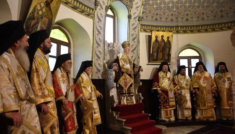 Ο εορτασμός της Κυριακής της Ορθοδοξίας στο Οικ. Πατριαρχείο (ΦΩΤΟ)