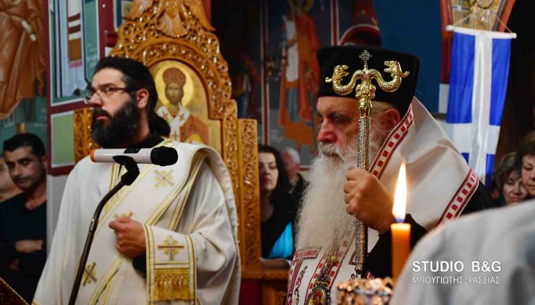 Η Ακολουθία των Α΄ Χαιρετισμών στην Ι. Μ. Αργολίδος (ΦΩΤΟ)