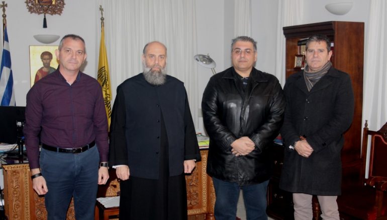 Η Ένωση Στρατιωτικών Θεσσαλίας στον Μητροπολίτη Θεσσαλιώτιδος