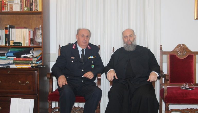Στον Μητροπολίτη Θεσσαλιώτιδος ο νέος Αστυνομικός Διευθυντής Καρδίτσης
