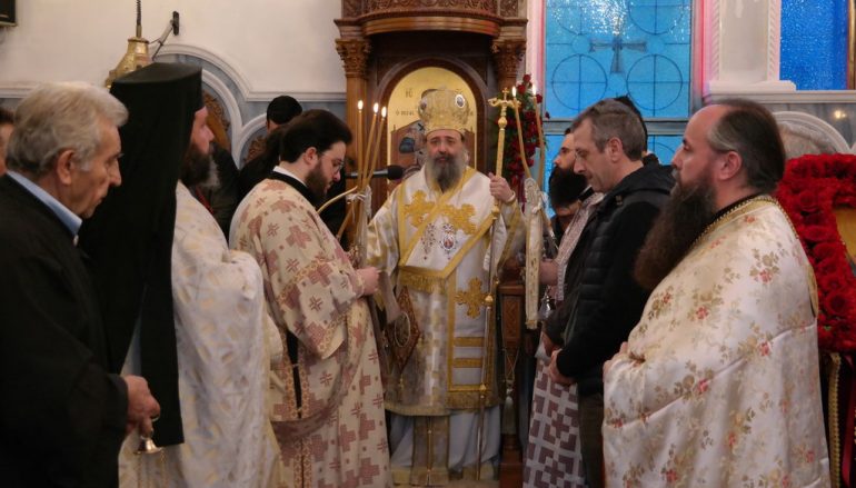 Η εορτή του Οσίου Ανθίμου του εν Χίω στο Πανεπιστημιακό Νοσοκομεῖο Πατρῶν