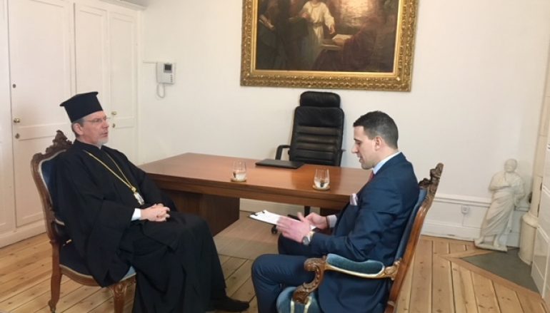 Συνέντευξη του Μητροπολίτη Σουηδίας Κλεόπα εφ΄ όλης της ύλης (ΒΙΝΤΕΟ)
