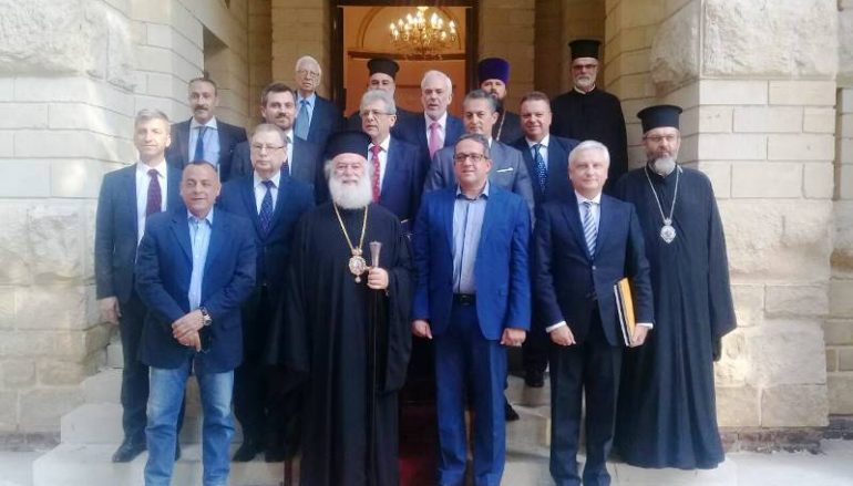 Ο Υπουργός Αρχαιοτήτων της Αιγύπτου στη Ροτόντα της Ανατολής (ΦΩΤΟ)