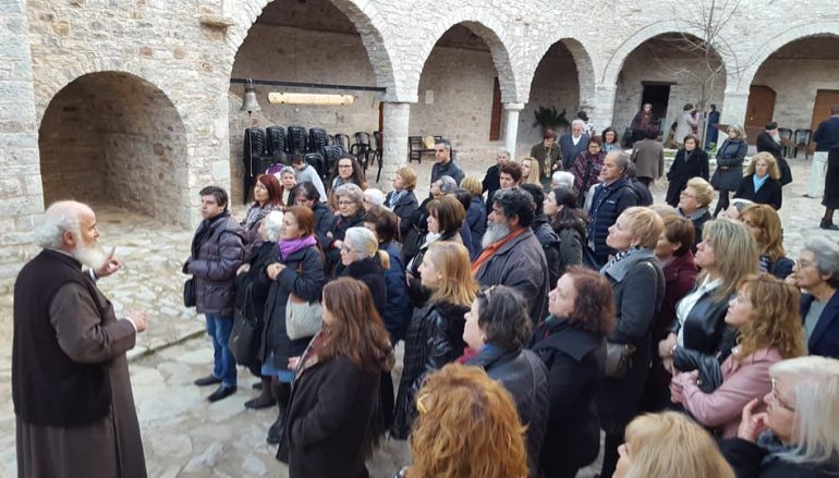 Η Ενορία της Αγ. Αικατερίνης Καλαμάτας στην Ι. Μονή Βουλκάνου (ΦΩΤΟ)