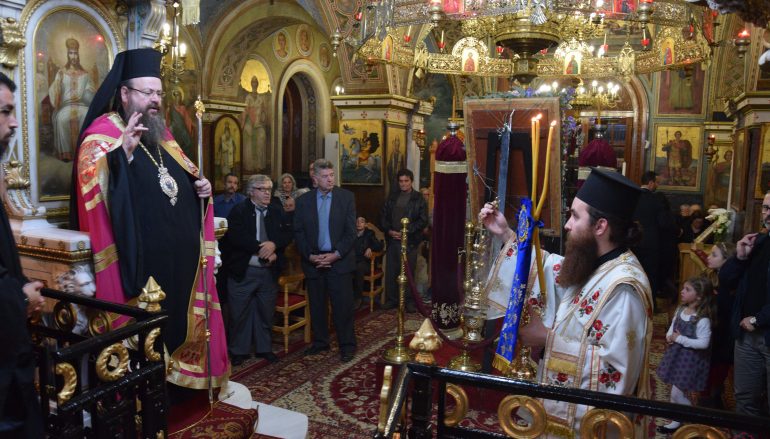 Δ´ Χαιρετισμοί της Υπεραγίας Θεοτόκου στα Αμπελάκια Σαλαμίνος (ΦΩΤΟ)