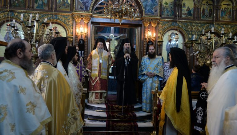 Τα Ονομαστήρια του Επισκόπου Κερνίτσης Χρυσάνθου (ΦΩΤΟ)