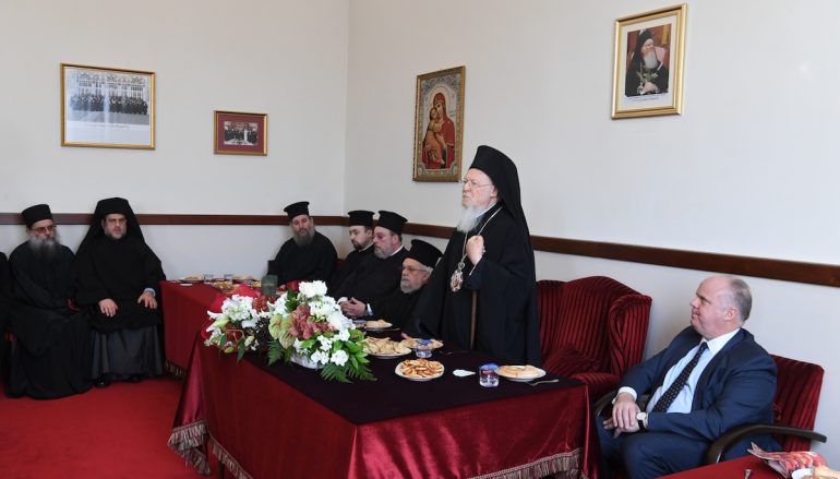 Οικ. Πατριάρχης: «Στον 21ο αιώνα είναι αδιανόητο να ζει κανείς με εσωστρέφεια και αυτάρκεια»