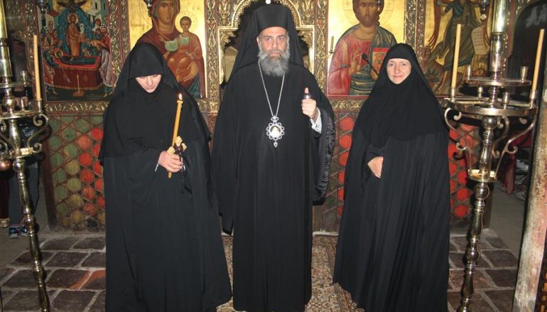 Μεγαλοσχημία Μοναχής στην Ι. Μονή Κοιμήσεως Θεοτόκου Ρεντίνης (ΦΩΤΟ)