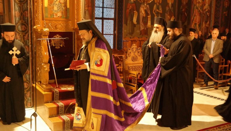 Ο Μητροπολίτης Μεσσηνίας στον Κατανυκτικό Εσπερινό στην Καλαμπάκα (ΦΩΤΟ)