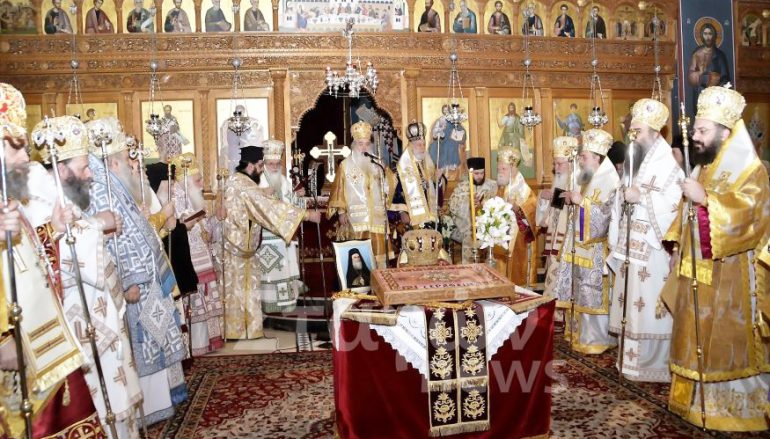 Πολυαρχιερατικό Μνημόσυνο για τον Μητροπολίτη Σταγών Σεραφείμ (ΦΩΤΟ)